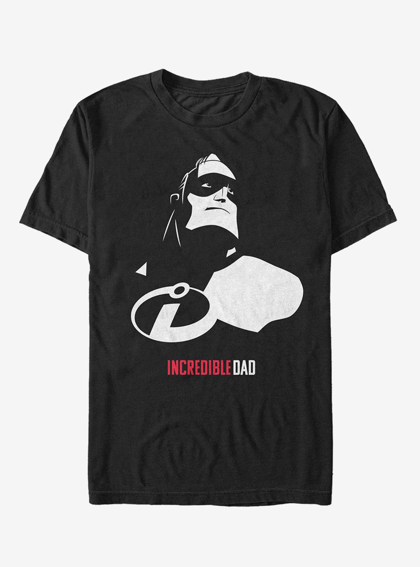 Disney Pixar The Incredibles Mr. Incredible Profile T-Shirt, BLACK, hi-res