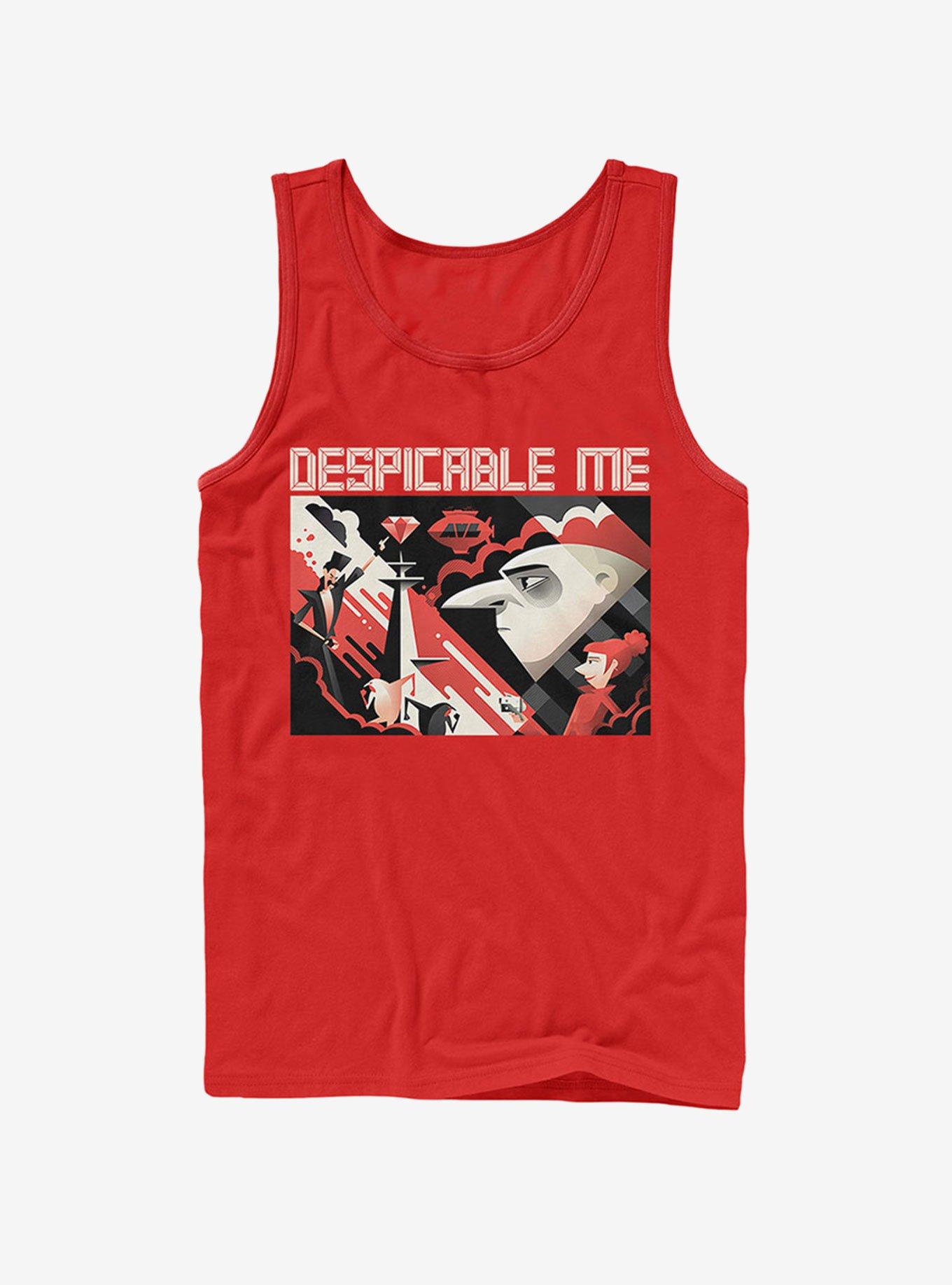 Minion Modern Gru Scene Tank Top, , hi-res