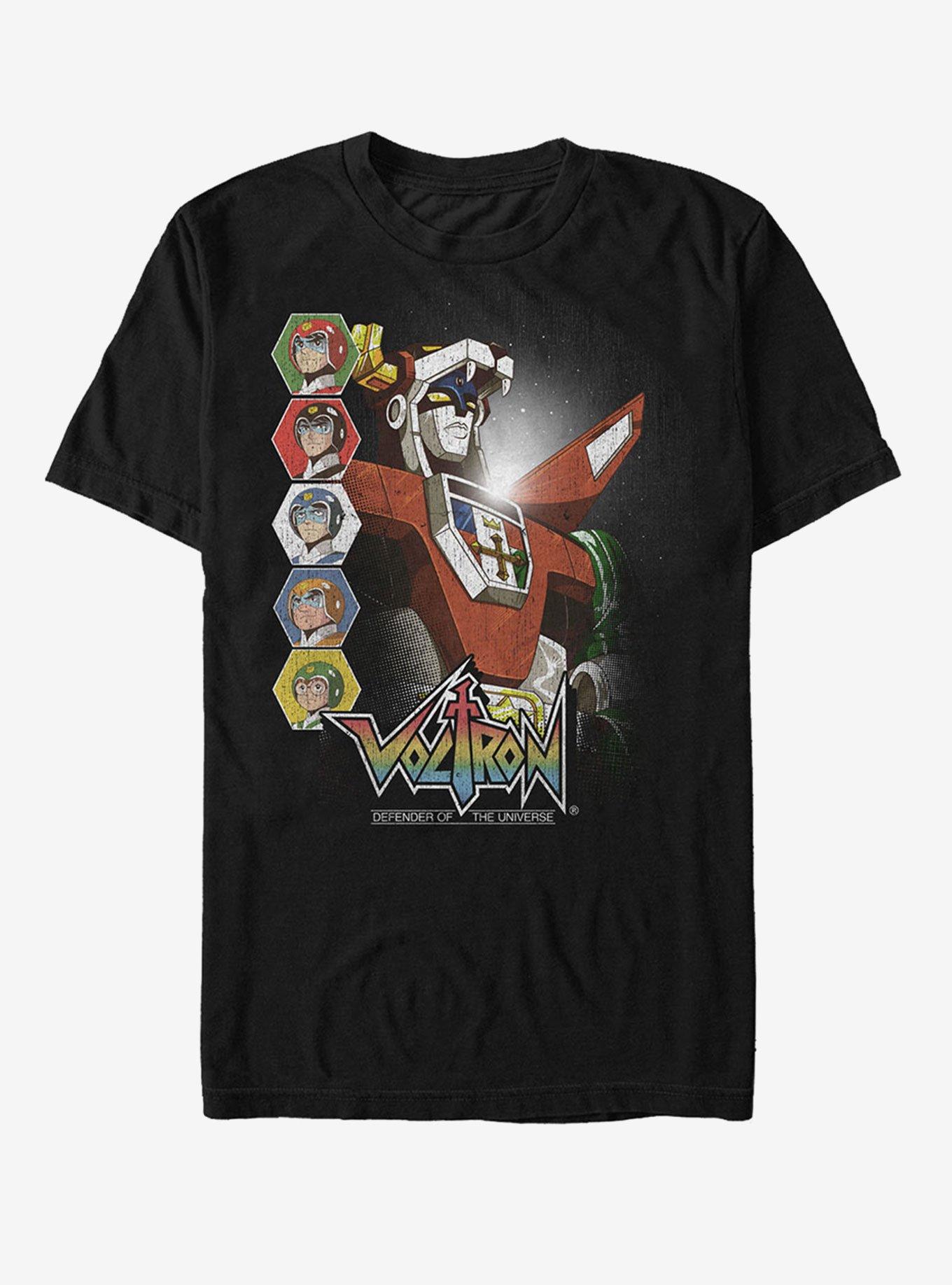 Voltron Character Panels T-Shirt, , hi-res