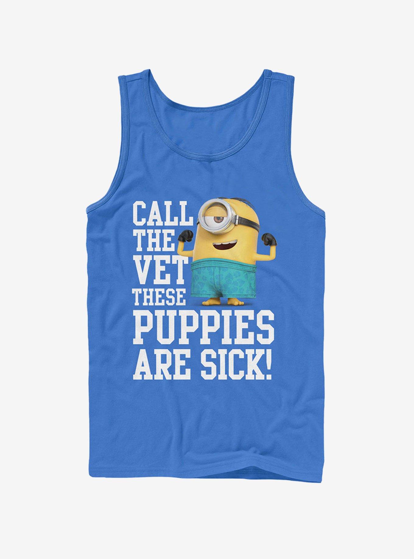 Minion Call the Vet Tank Top, ROYAL, hi-res