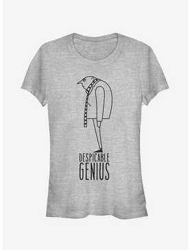 Minion Evil Genius Gru Profile Girls T-Shirt, , hi-res
