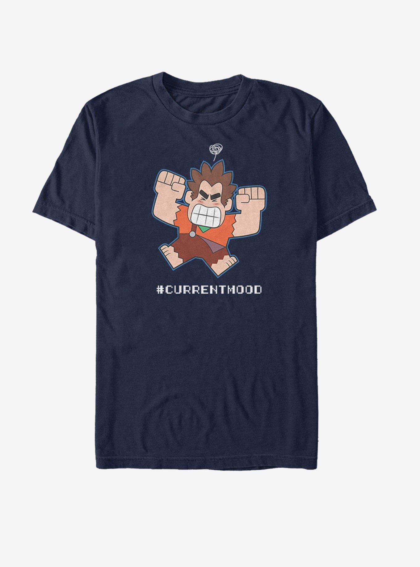 Disney Wreck-It Ralph Current Mood T-Shirt, NAVY, hi-res