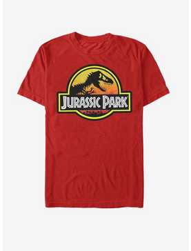 Jurassic Park Outlined Logo T-Shirt, , hi-res
