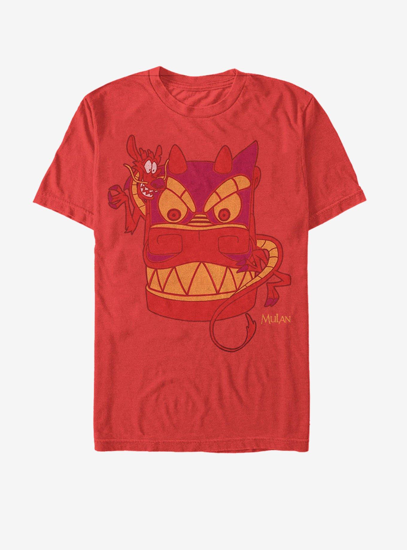 Disney Mulan Red Dragon T-Shirt, , hi-res