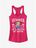 Minion Summer State of Mind Girls Tank Top, RASPBERRY, hi-res