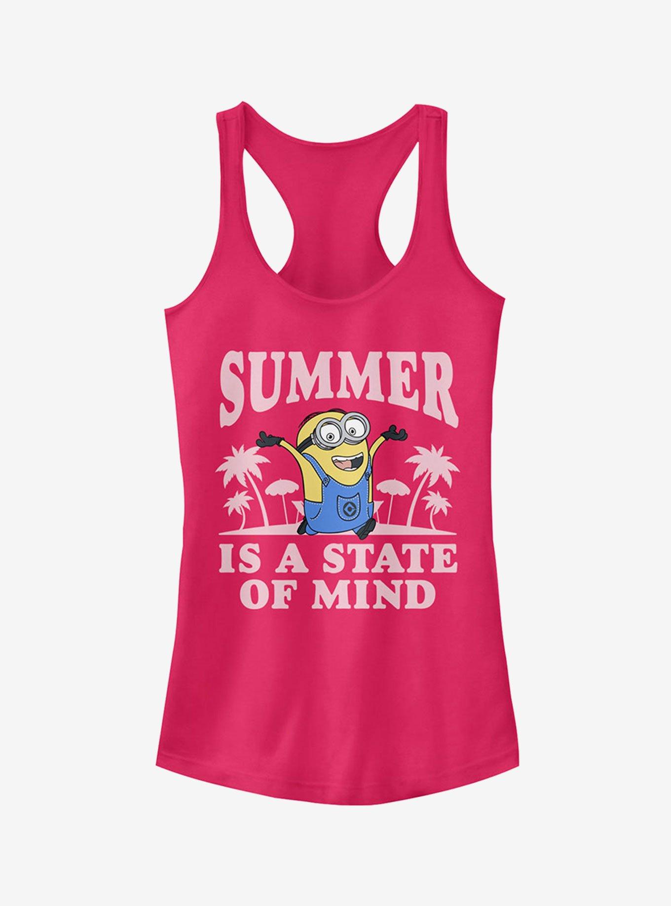 Minion Summer State of Mind Girls Tank Top, , hi-res