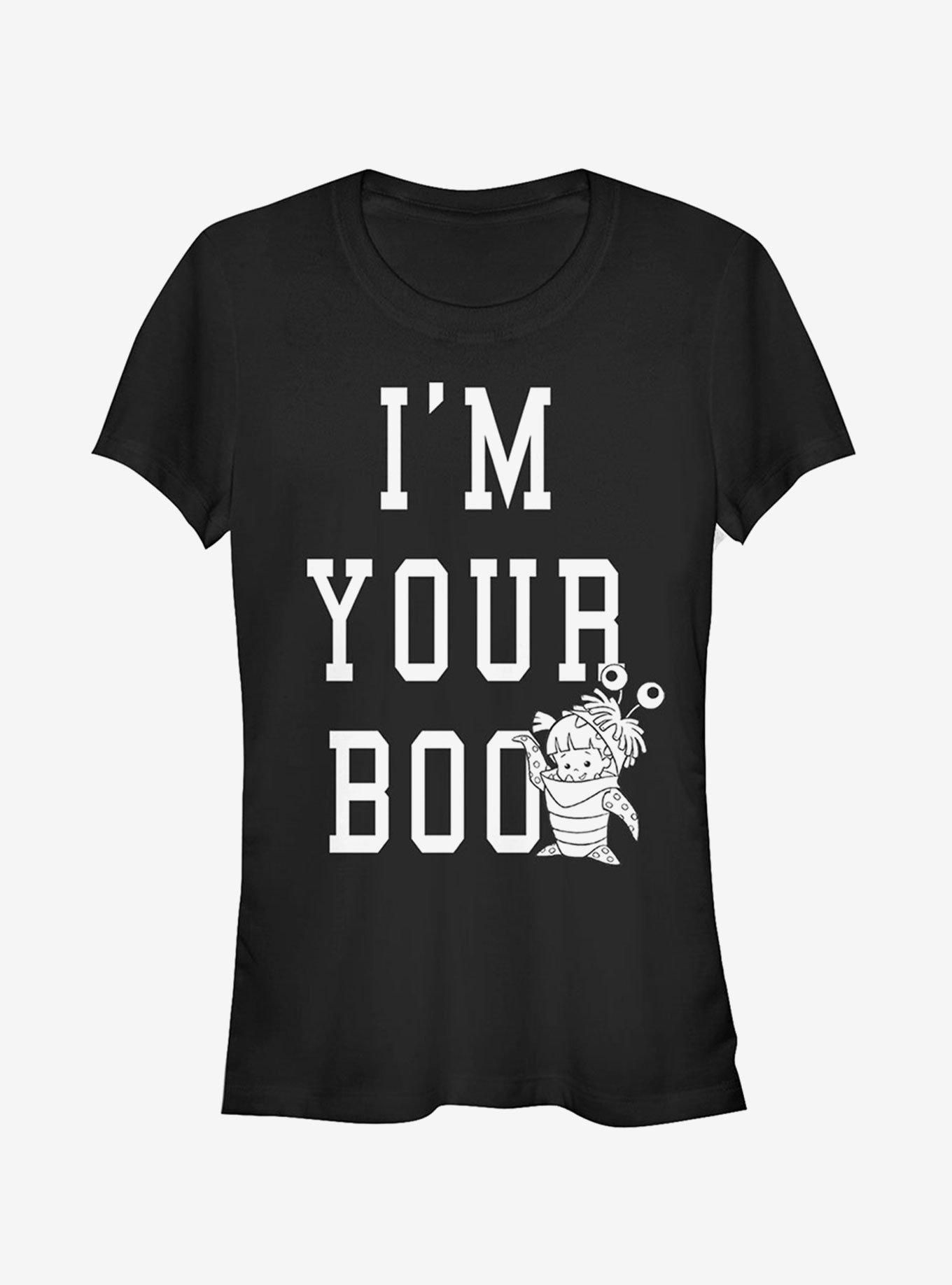 Disney Pixar Monsters Inc I'm Your Boo Girls T-Shirt, BLACK, hi-res