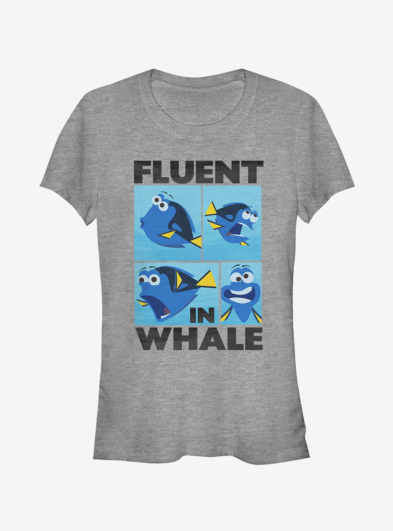 Disney Pixar Finding Dory Fluent in Whale Girls T-Shirt, ATH HTR, hi-res