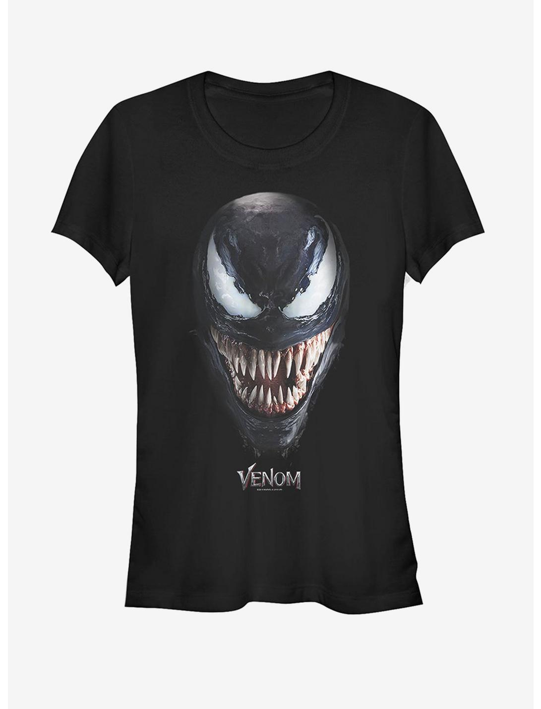 Marvel Venom Film All Smiles Girls T-Shirt, BLACK, hi-res