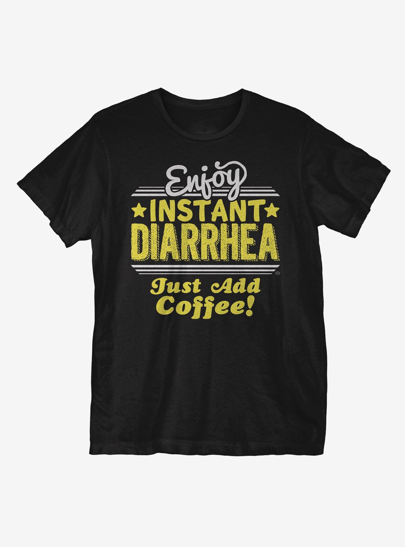 Just Add Coffee T-Shirt, BLACK, hi-res