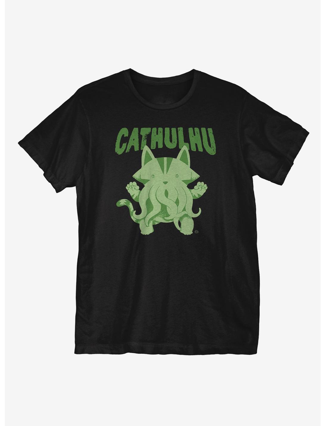 Cathulhu T-Shirt, BLACK, hi-res