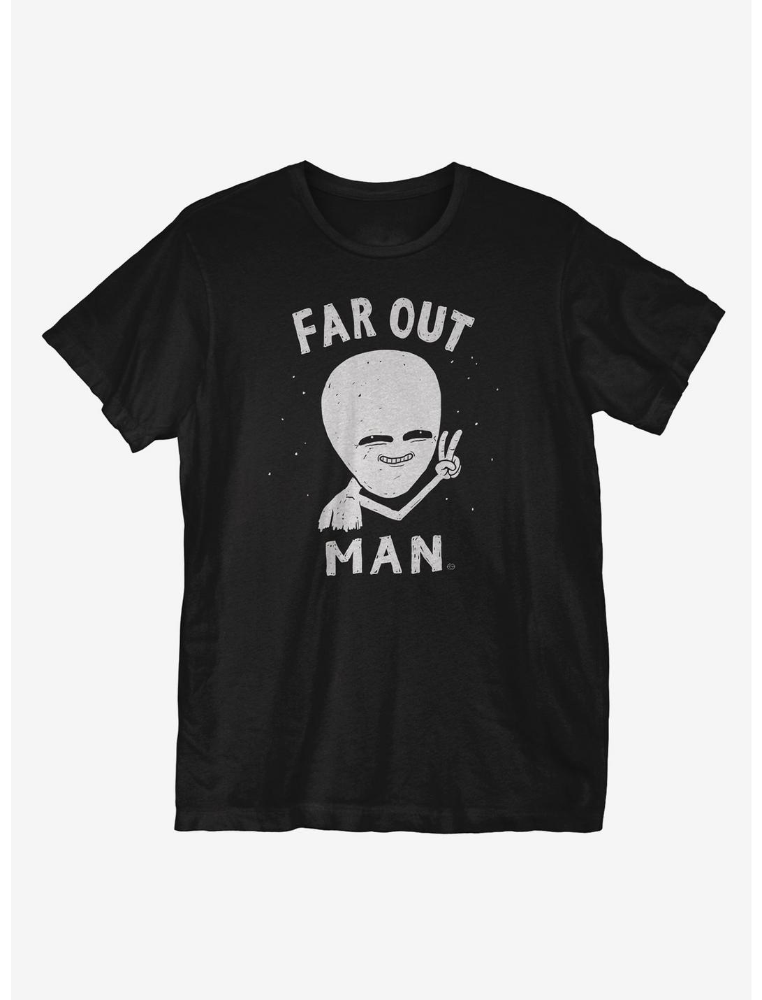 Far Out Man T-Shirt, BLACK, hi-res