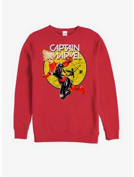 Marvel Captain Marvel Super Ring Sweatshirt, , hi-res