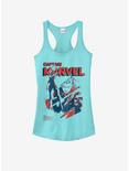 Marvel Captain Marvel The Woman Cap Girls Tank, CANCUN, hi-res