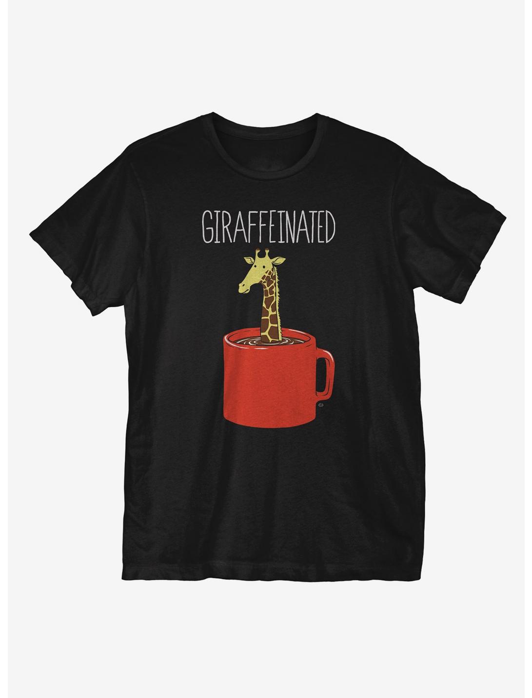 Giraffeinated T-Shirt, BLACK, hi-res