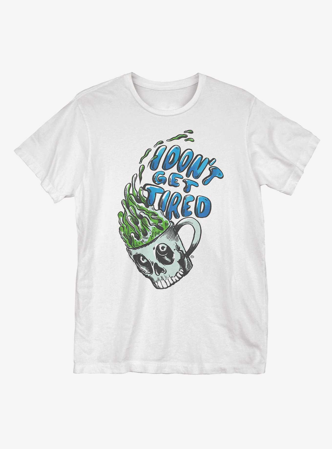 I Don't Get Tired Skull T-Shirt, , hi-res