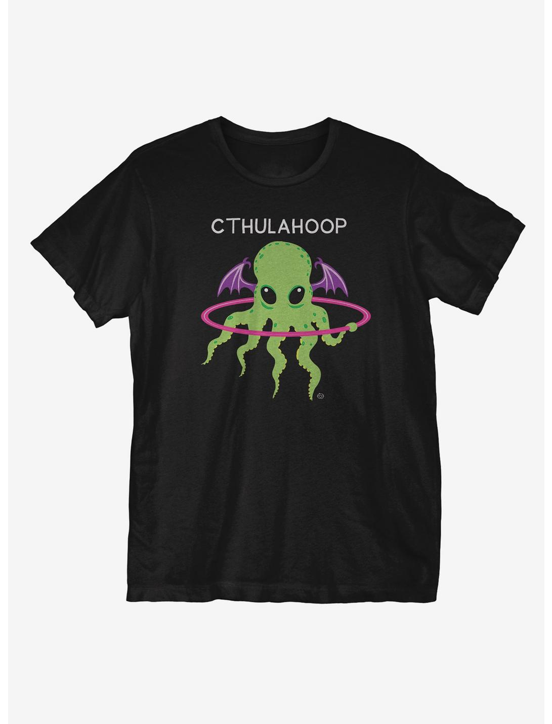 Cthulahoop T-Shirt, BLACK, hi-res