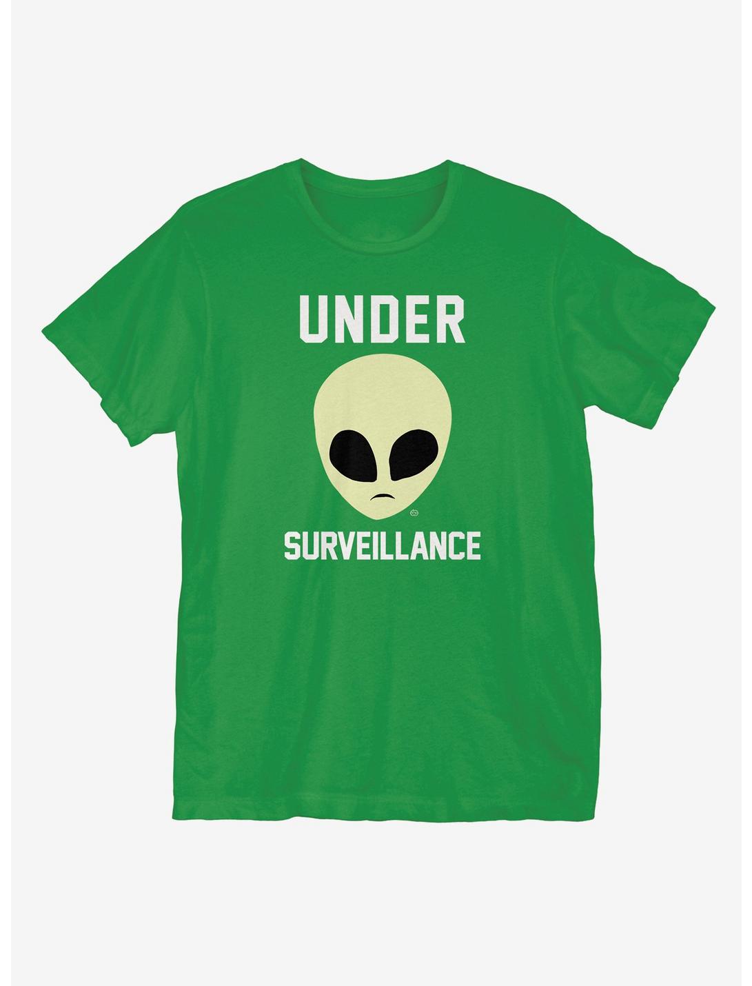 Under Surveillance T-Shirt, KELLY GREEN, hi-res