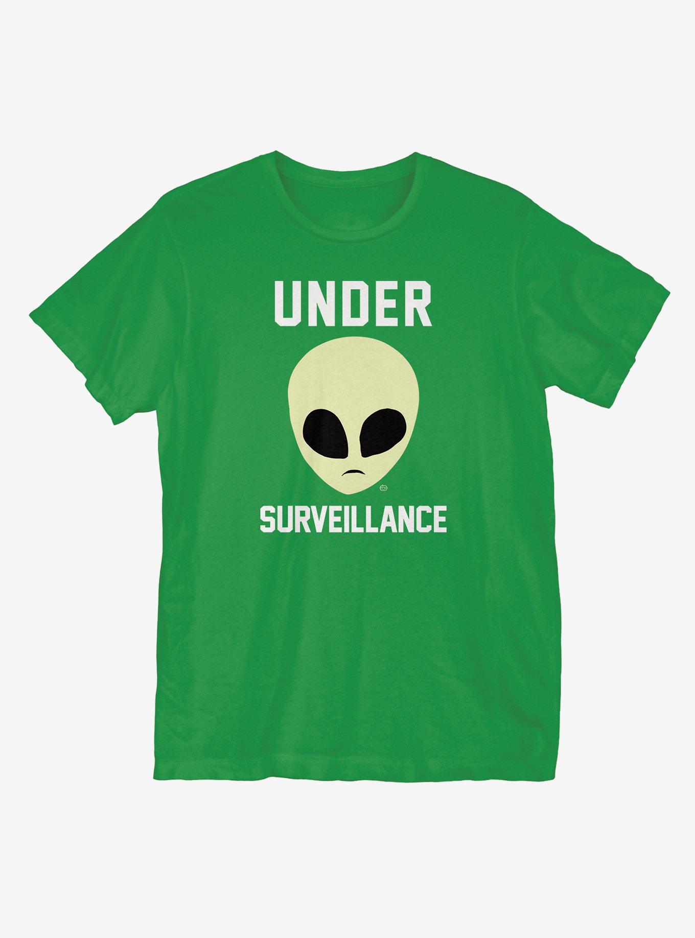 Under Surveillance T-Shirt, KELLY GREEN, hi-res