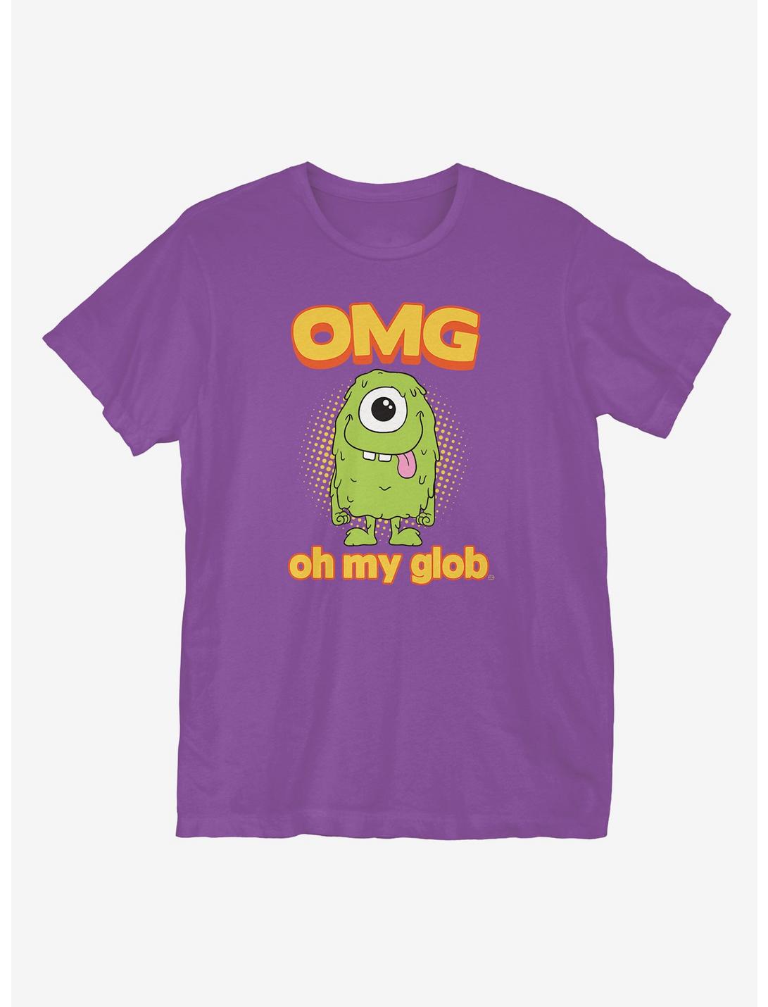 Oh My Glob T-Shirt, PURPLE, hi-res