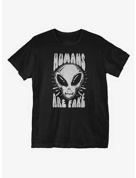 Humans Are Fake T-Shirt, , hi-res