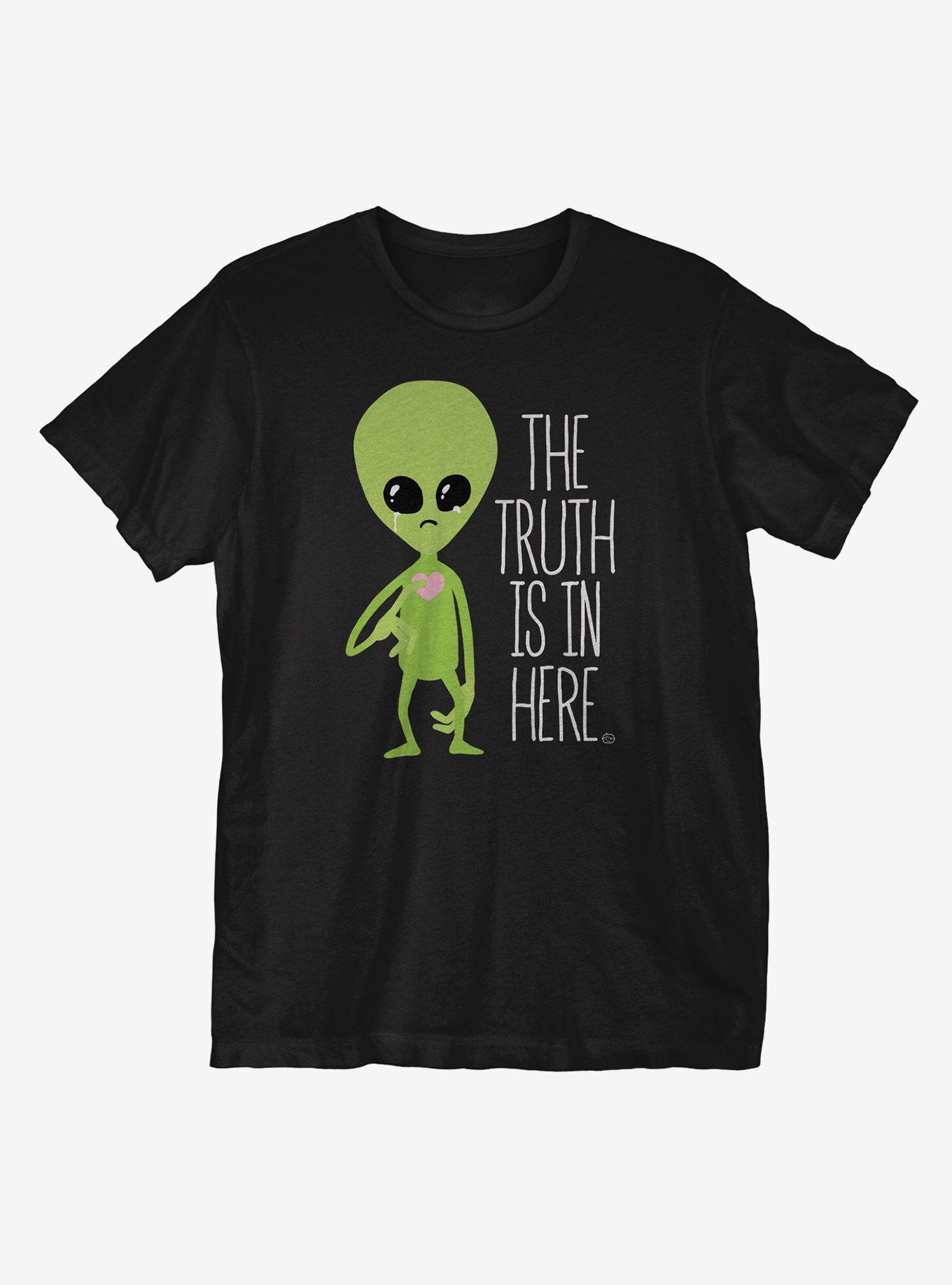 The Truth is in Here T-Shirt, BLACK, hi-res