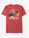 Disney Pixar The Incredibles Masked Hero T-Shirt, RED HTR, hi-res