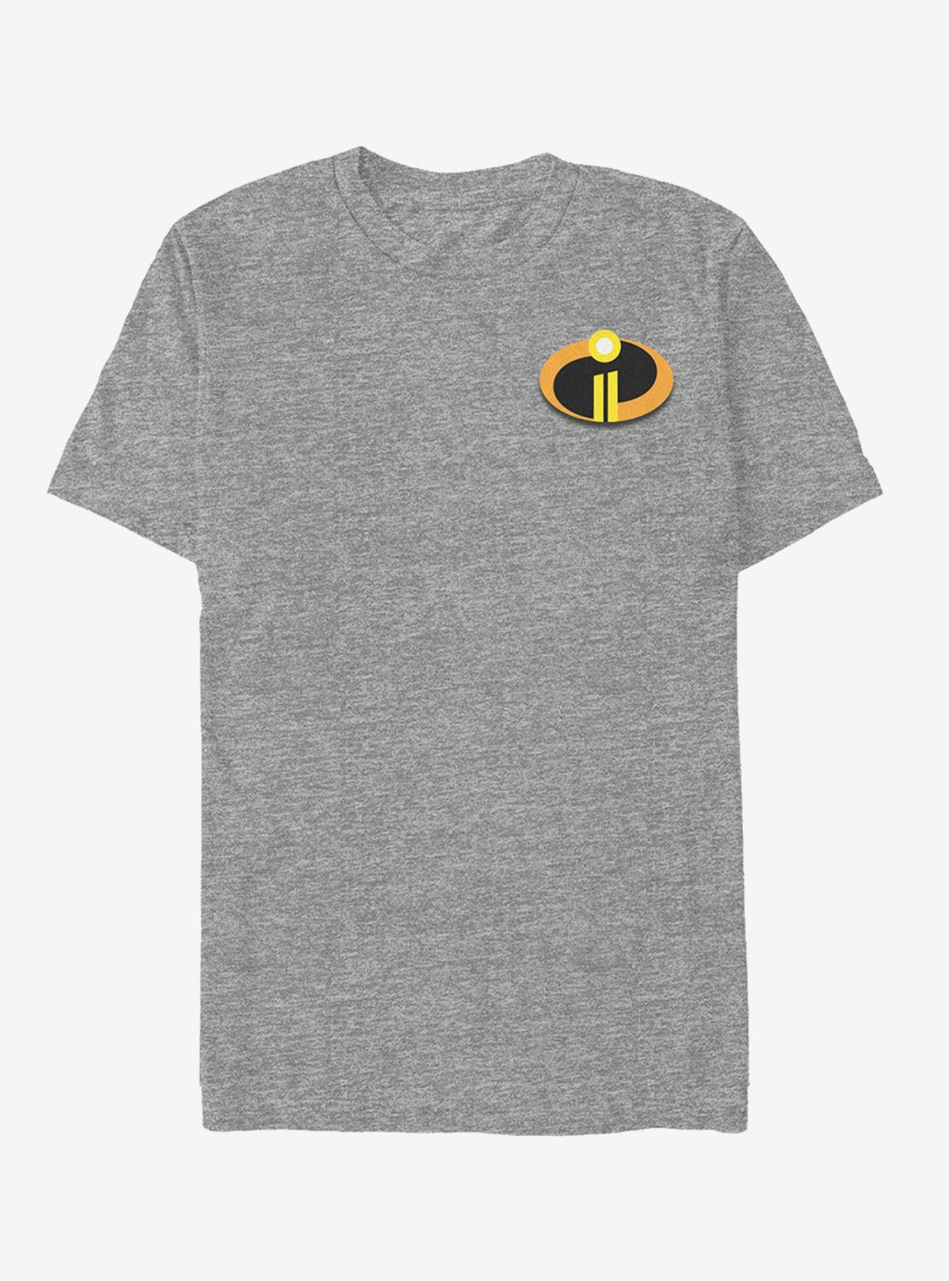 Disney Pixar The Incredibles Logo Badge T-Shirt, , hi-res
