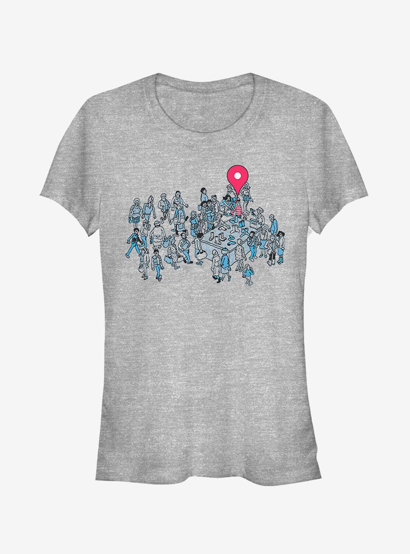 Where's Waldo Location Found Girls T-Shirt, , hi-res