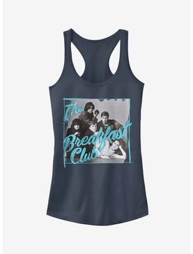 The Breakfast Club Grayscale Character Pose Girls Tank Top, , hi-res