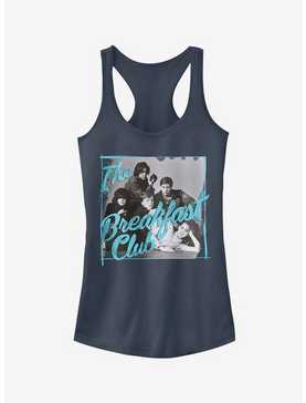 The Breakfast Club Grayscale Character Pose Girls Tank Top, , hi-res