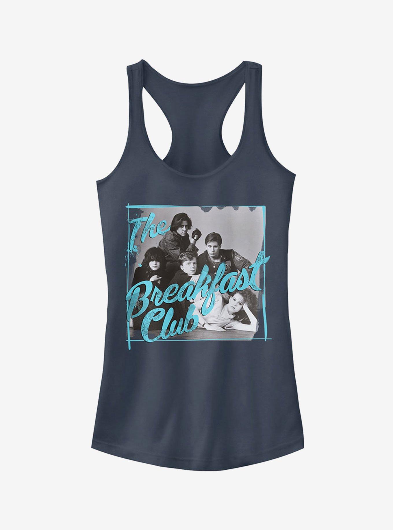 The Breakfast Club Grayscale Character Pose Girls Tank Top, , hi-res