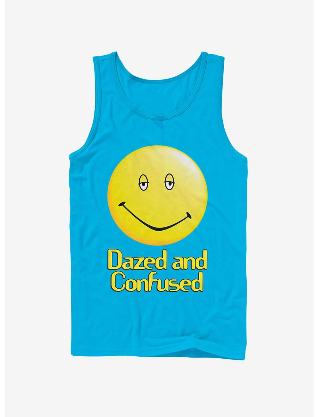 Dazed and Confused Big Smile Logo Tank Top, TURQ, hi-res