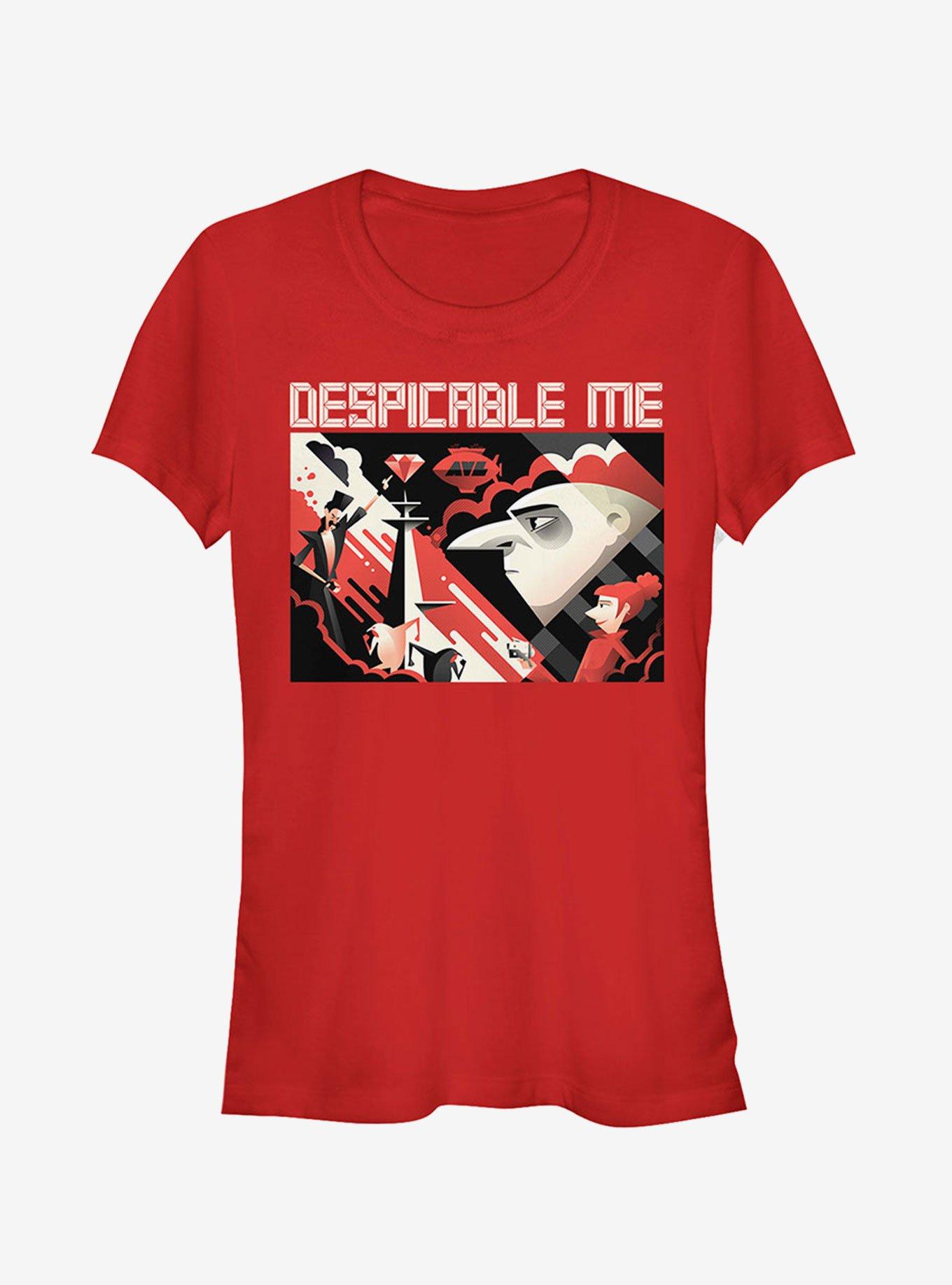 Minion Modern Gru Scene Girls T-Shirt, , hi-res