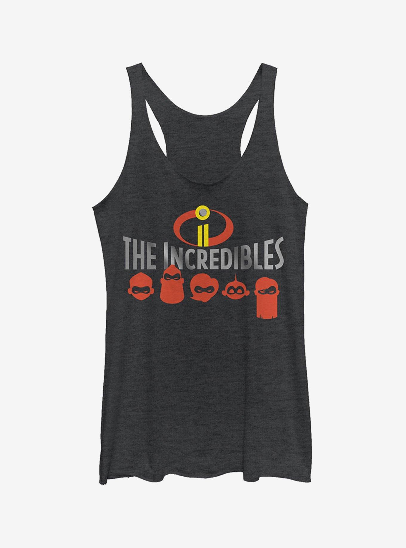 Disney Pixar The Incredibles Masked Family Girls Tank Top, , hi-res