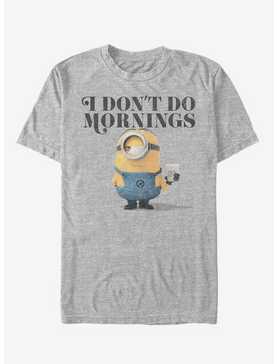 Minion Don't Do Mornings T-Shirt, , hi-res