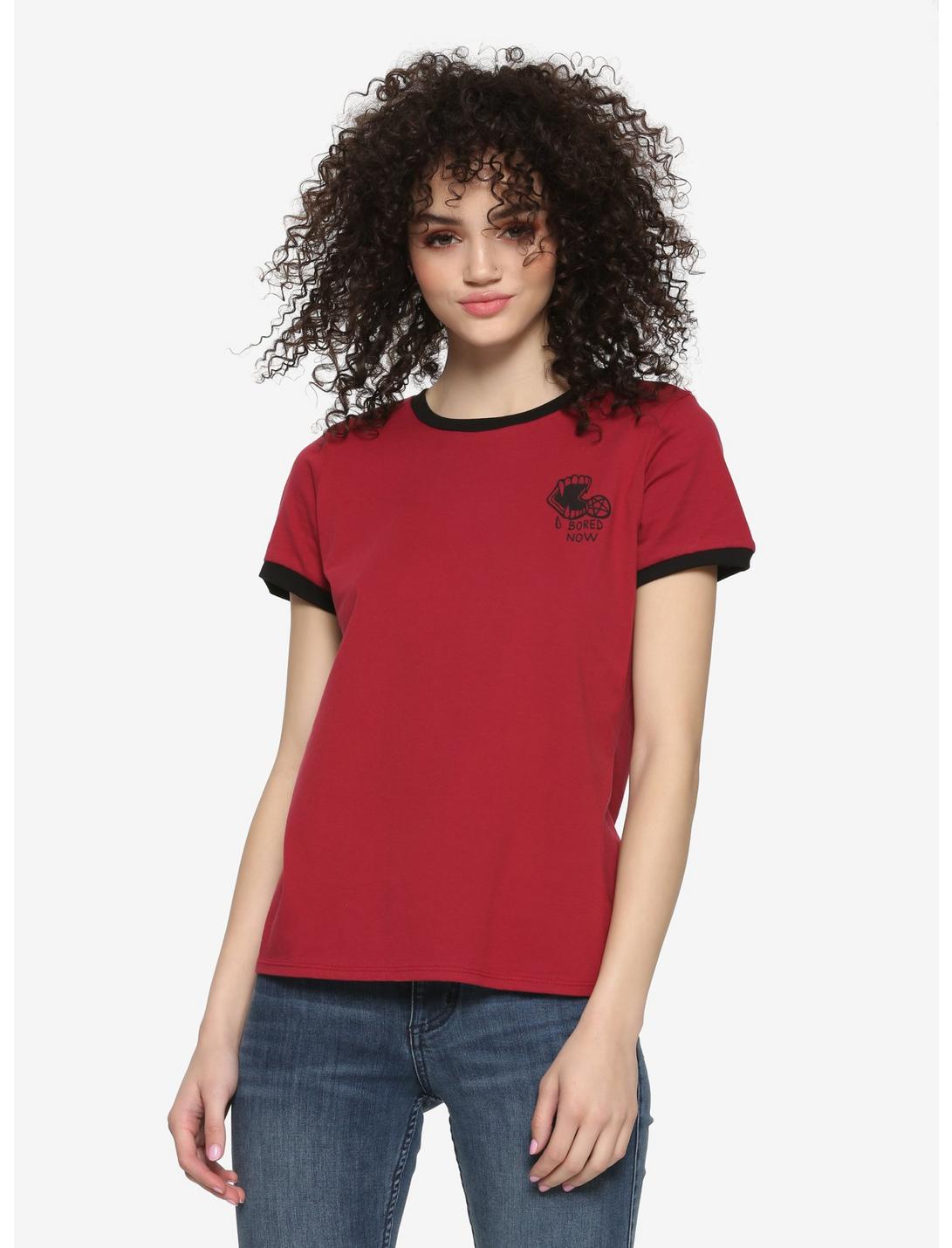 Buffy The Vampire Slayer Vamp Willow Girls Ringer T-Shirt, BLACK, hi-res