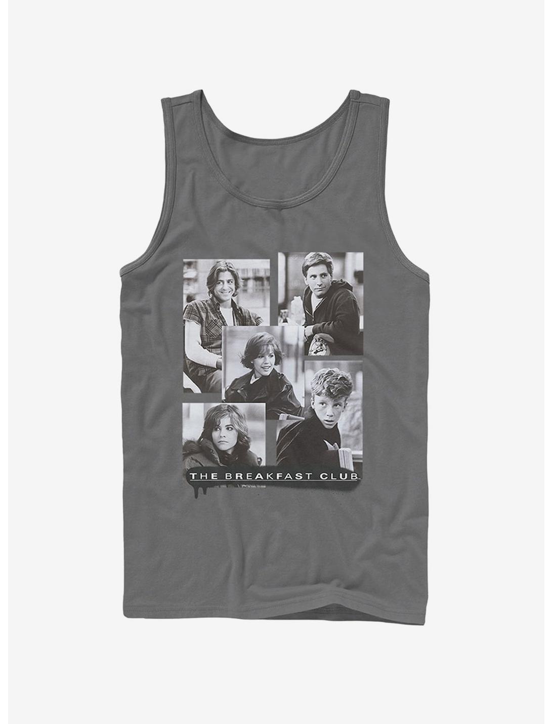 The Breakfast Club Character Photos Tank Top, CHARCOAL, hi-res
