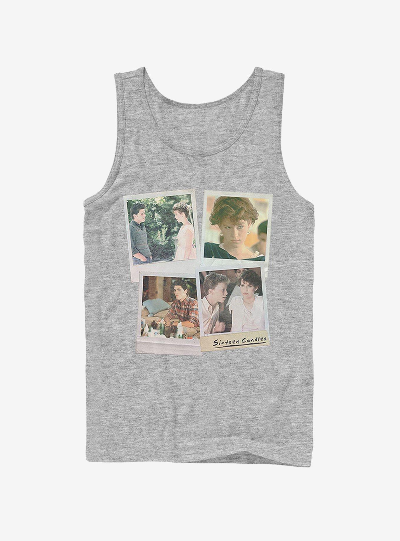 Sixteen Candles Character Polaroids Tank Top, ATH HTR, hi-res