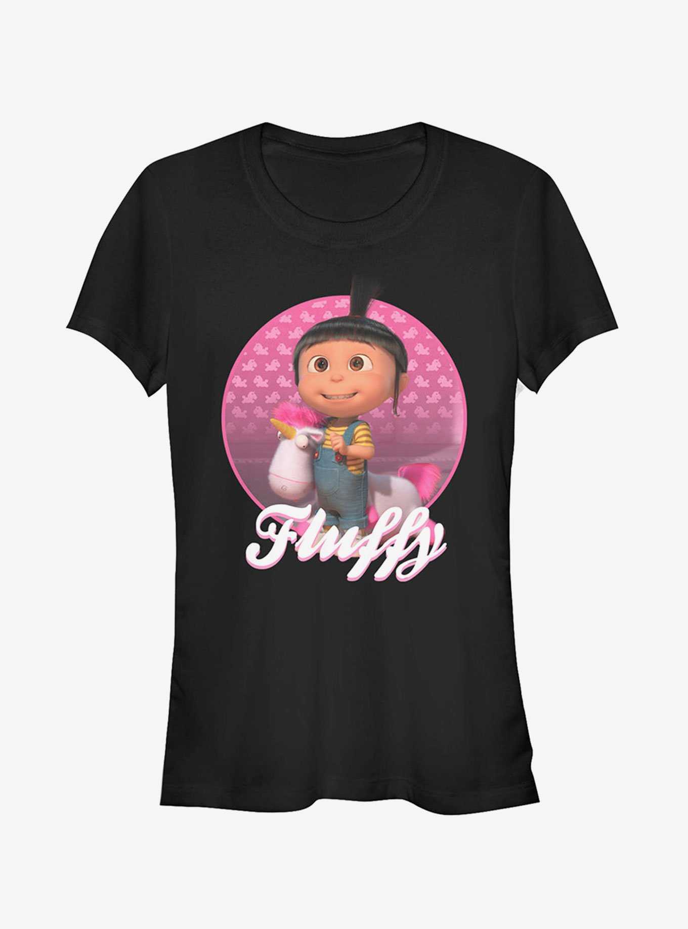 Minion Agnes Fluffy Unicorn Girls T-Shirt, , hi-res