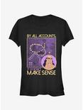 Disney The Emperor's New Groove Kronk Make Sense Girls T-Shirt, BLACK, hi-res