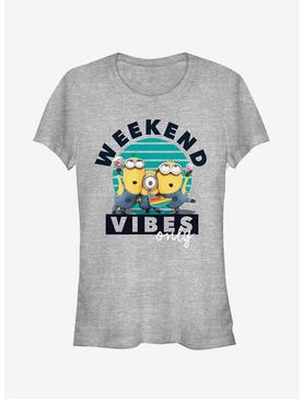 Minion Weekend Vibes Girls T-Shirt, , hi-res