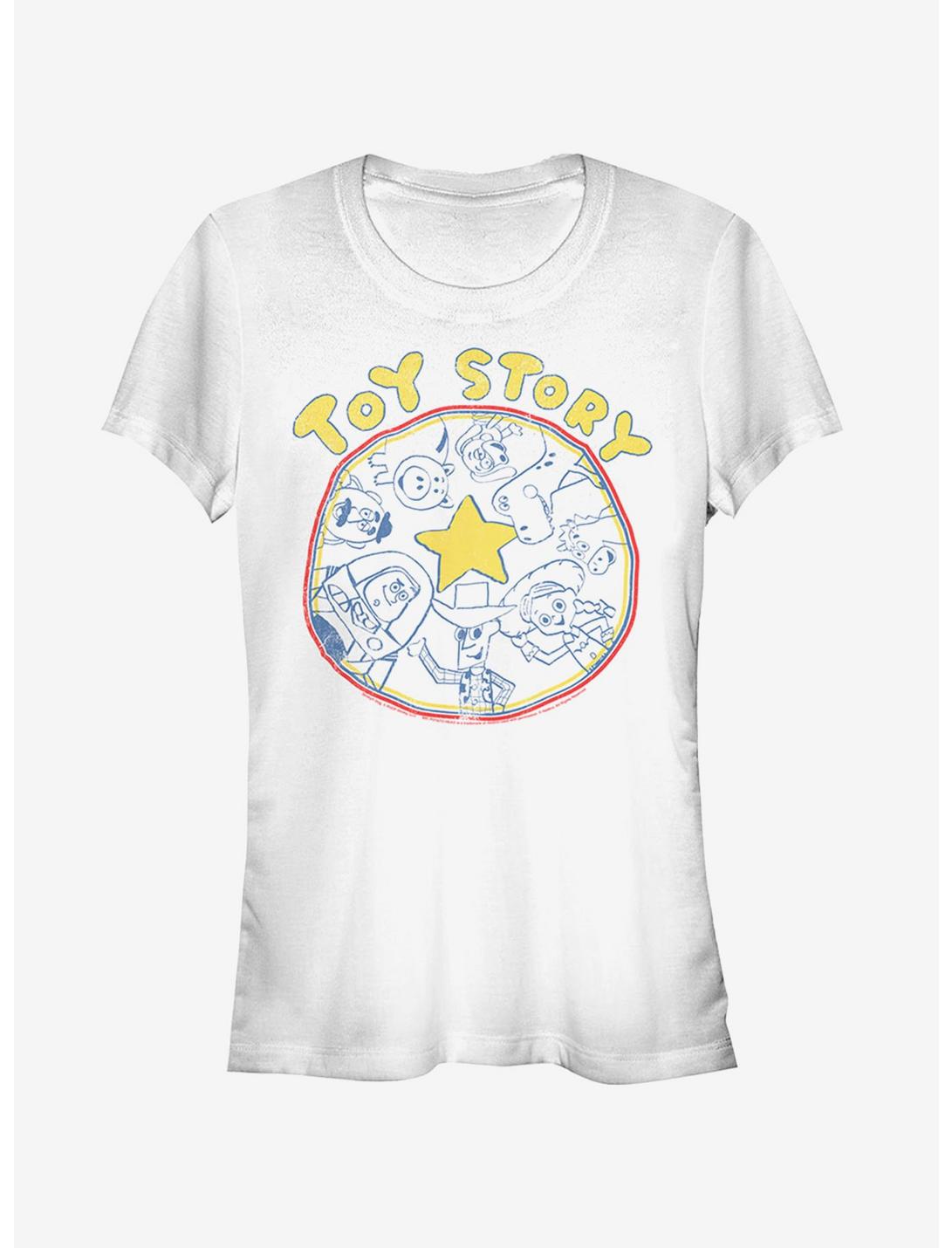 Disney Pixar Toy Story Andy's Toys Girls T-Shirt, WHITE, hi-res