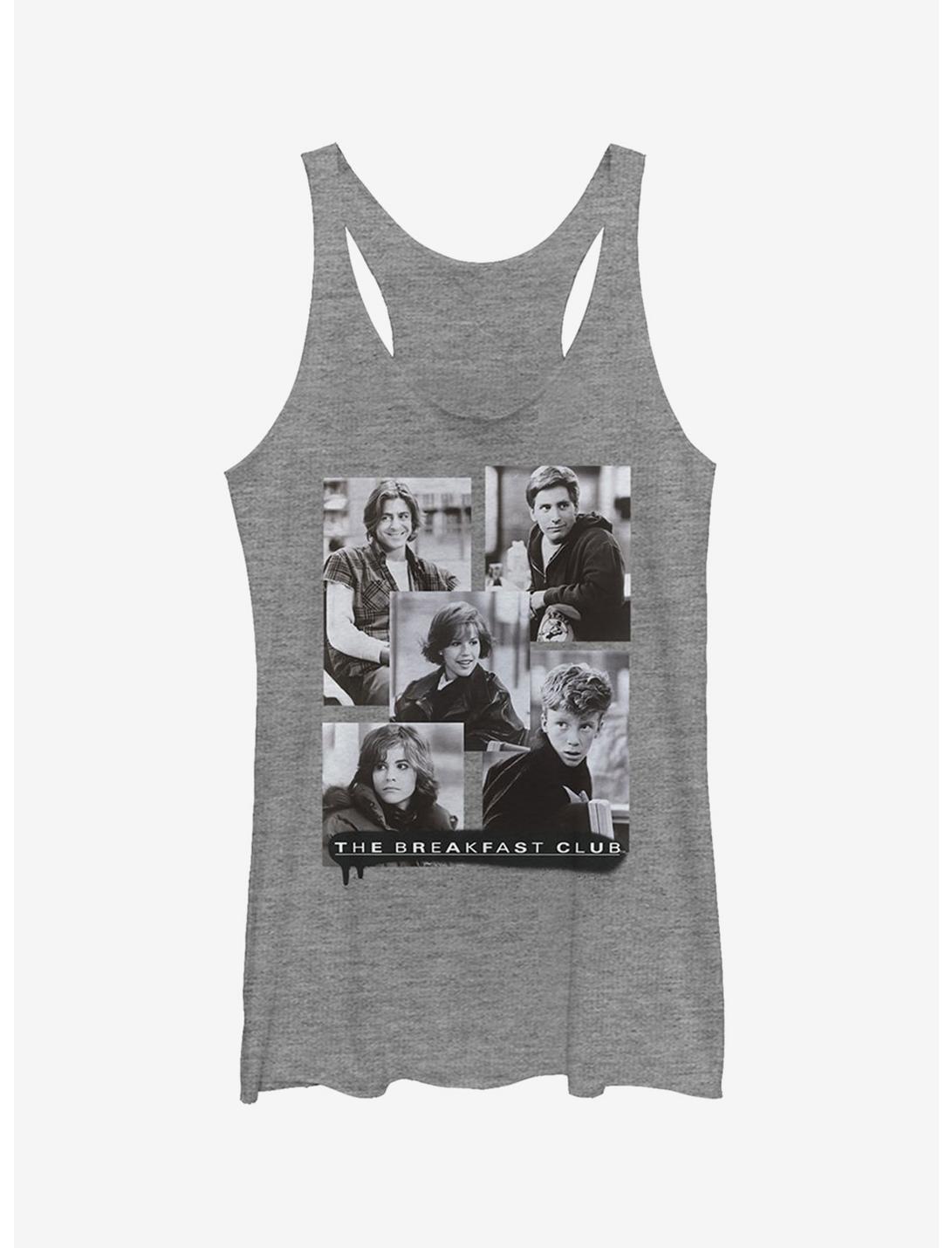 The Breakfast Club Character Photos Girls Tank Top, GRAY HTR, hi-res