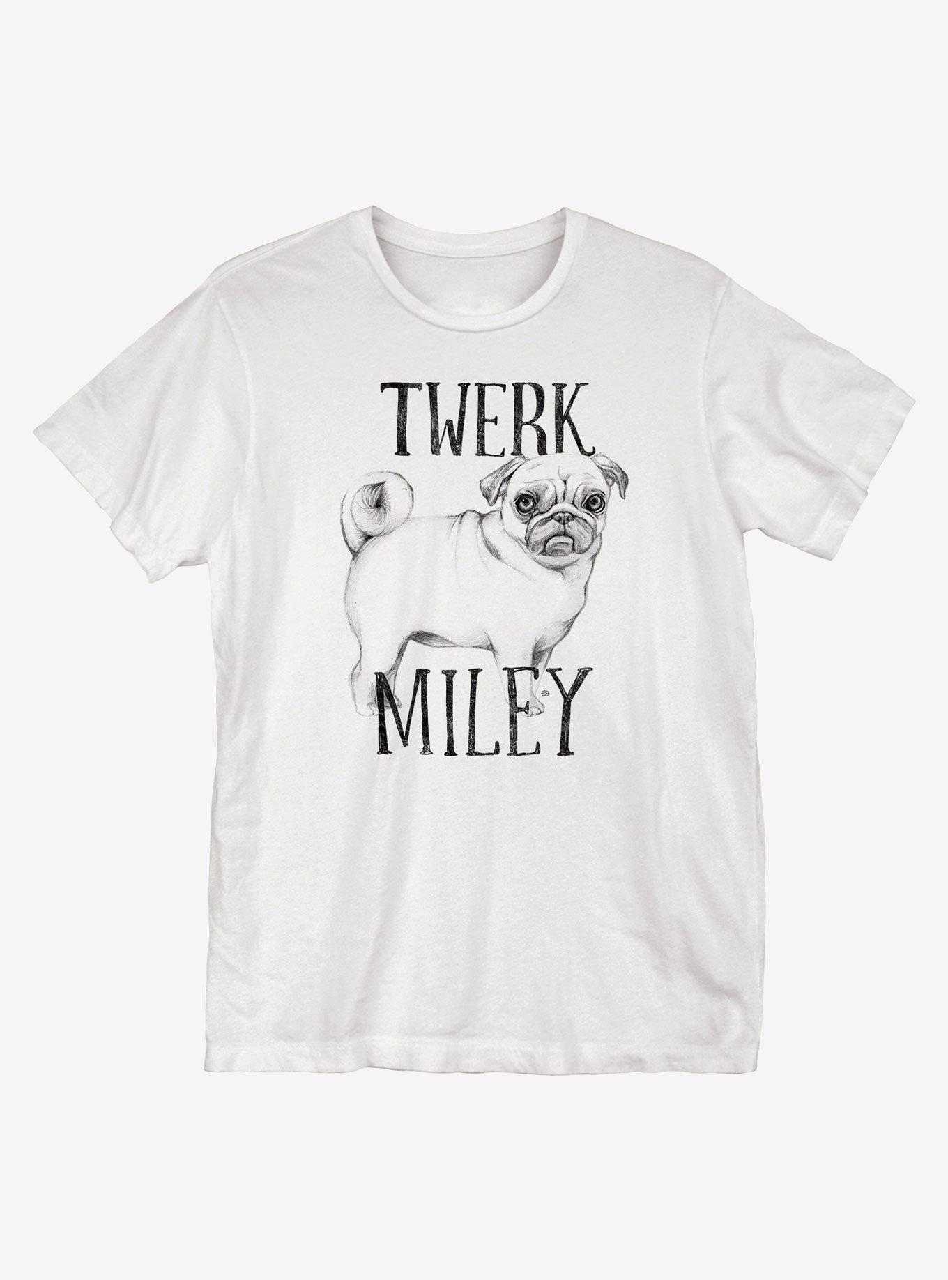 Twerk Miley T-Shirt, WHITE, hi-res