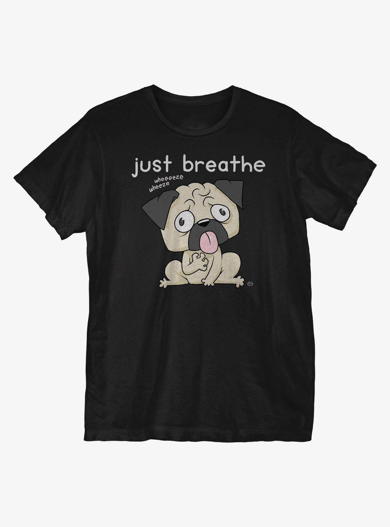 Just Breathe T-Shirt, BLACK, hi-res