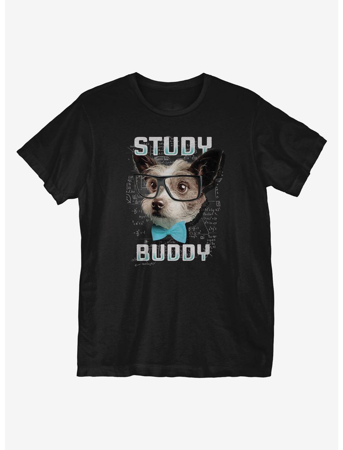 Study Buddy T-Shirt, BLACK, hi-res