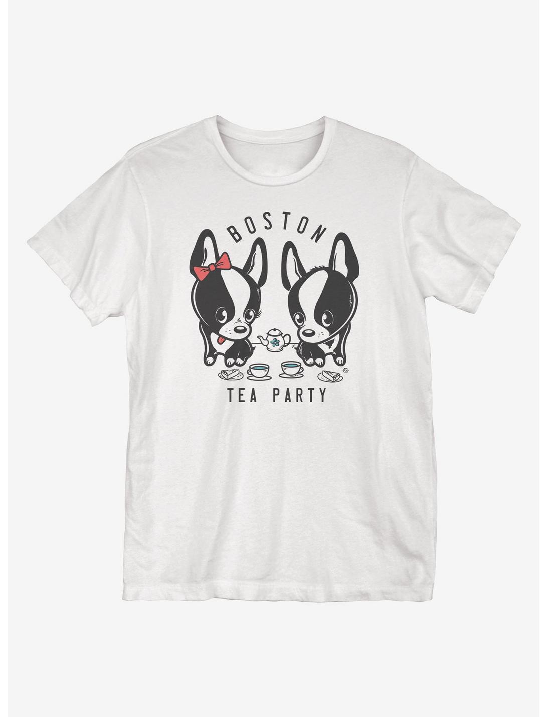 Boston Tea Party T-Shirt, WHITE, hi-res
