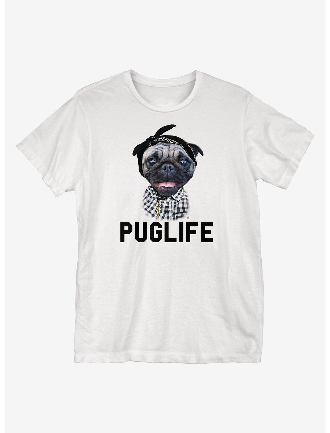Puglife T-Shirt, WHITE, hi-res