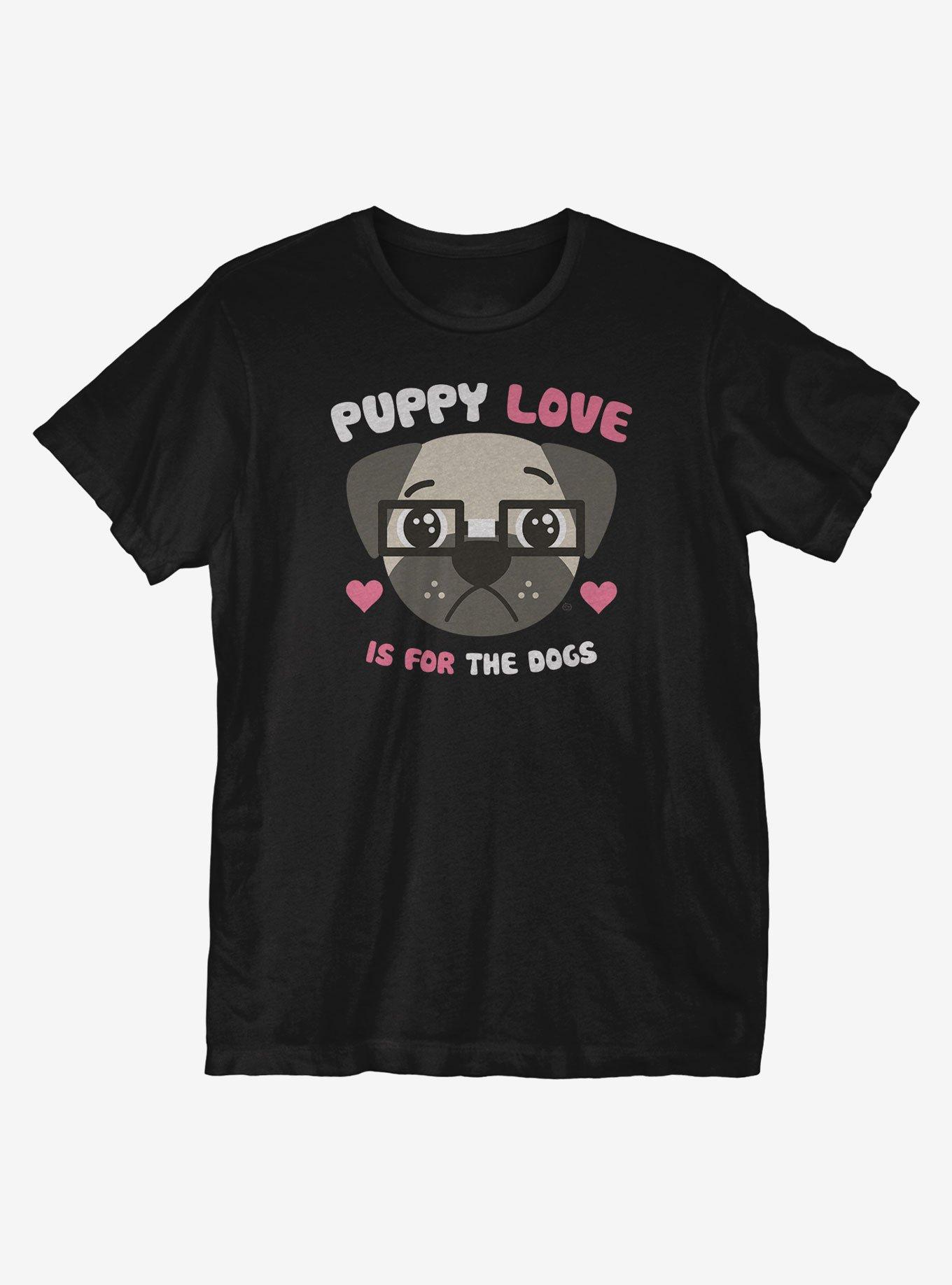 Pupply Love T-Shirt, BLACK, hi-res